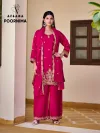 Poornima By Afsana Chinon Beads Work Readymade Salwar Kameez 